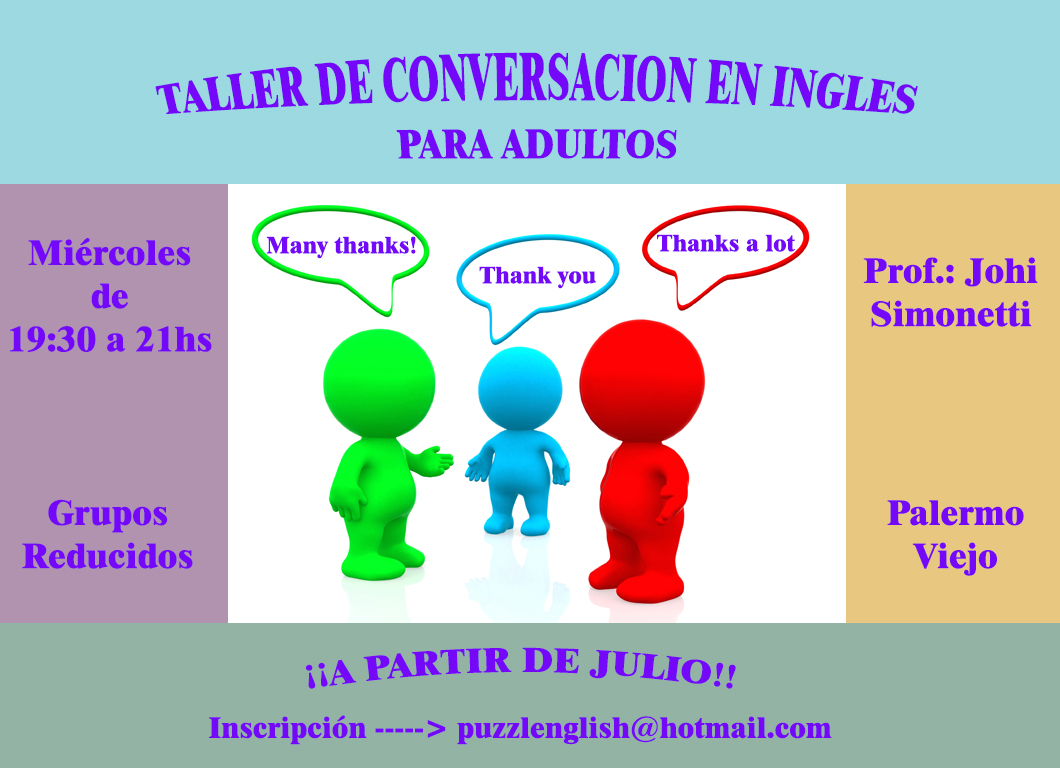 Taller conversacion Julio Johi