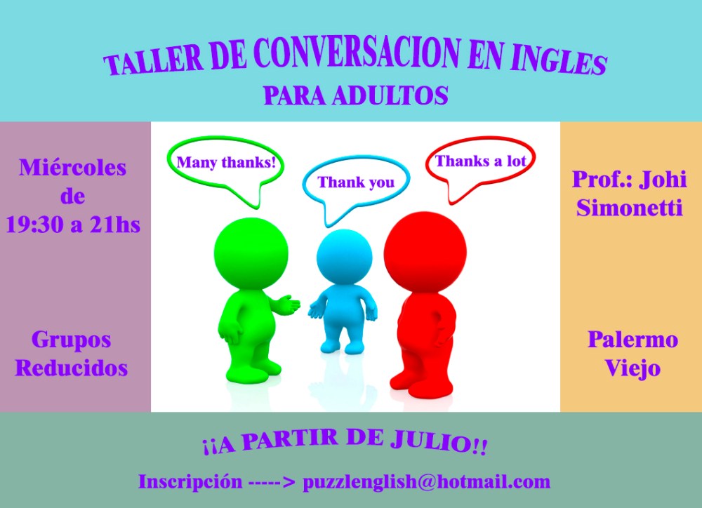 Taller conversacion Julio Johi